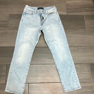 Abercrombie & Fitch Blue Straight Jeans Classic Style
